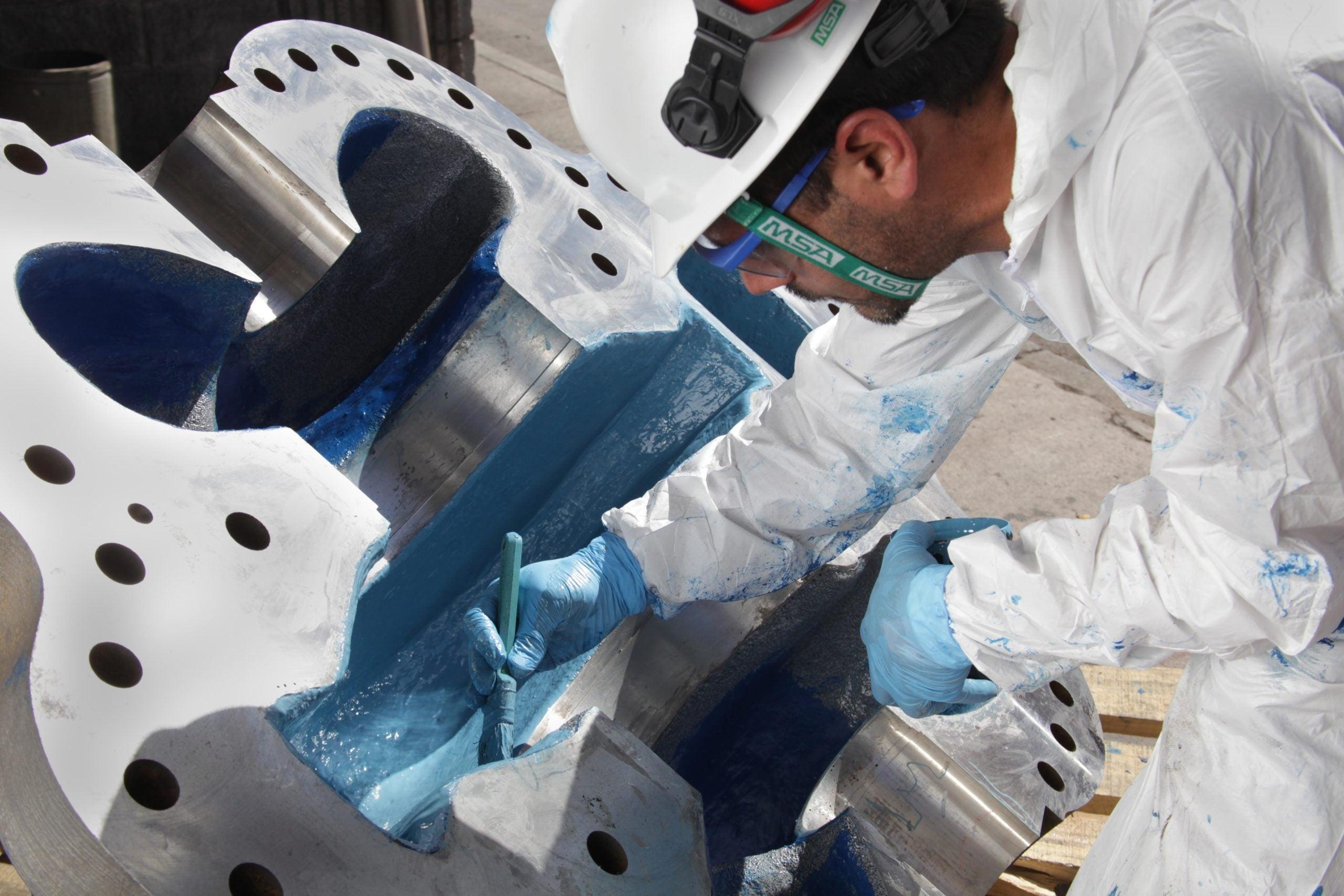 Industrial pump used in desalination and water treatment