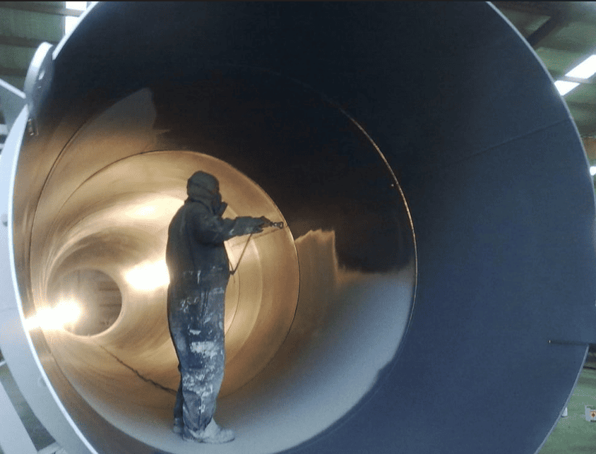 Tank internal protective coating